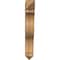 Ekena Millwork Funston Arts & Crafts Rough Sawn Bracket, Western Red Cedar, 6"W x 30"D x 42"H BKT06X30X42FST03RWR - alternate 4